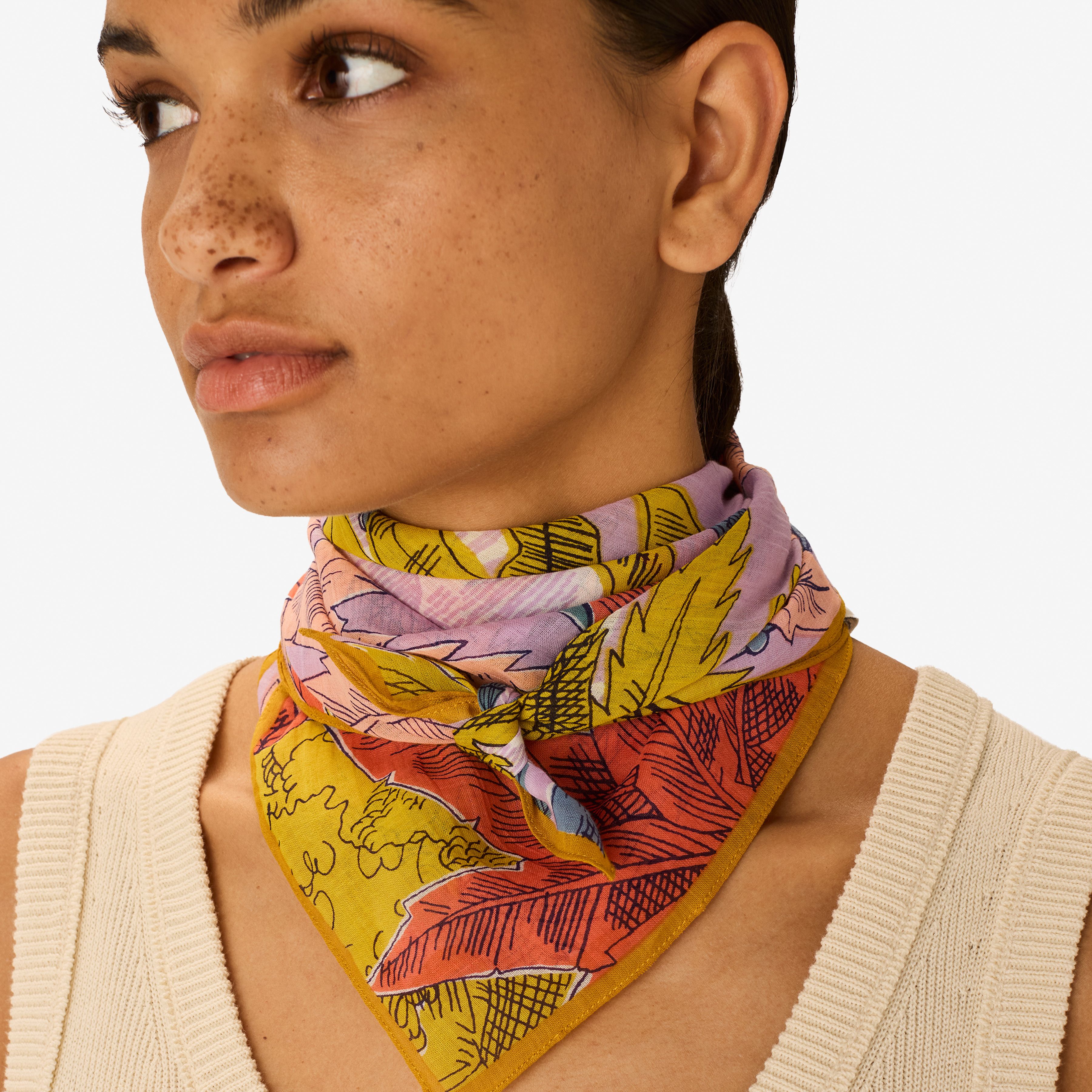 Square 65 Cotton - Robinson - Purple