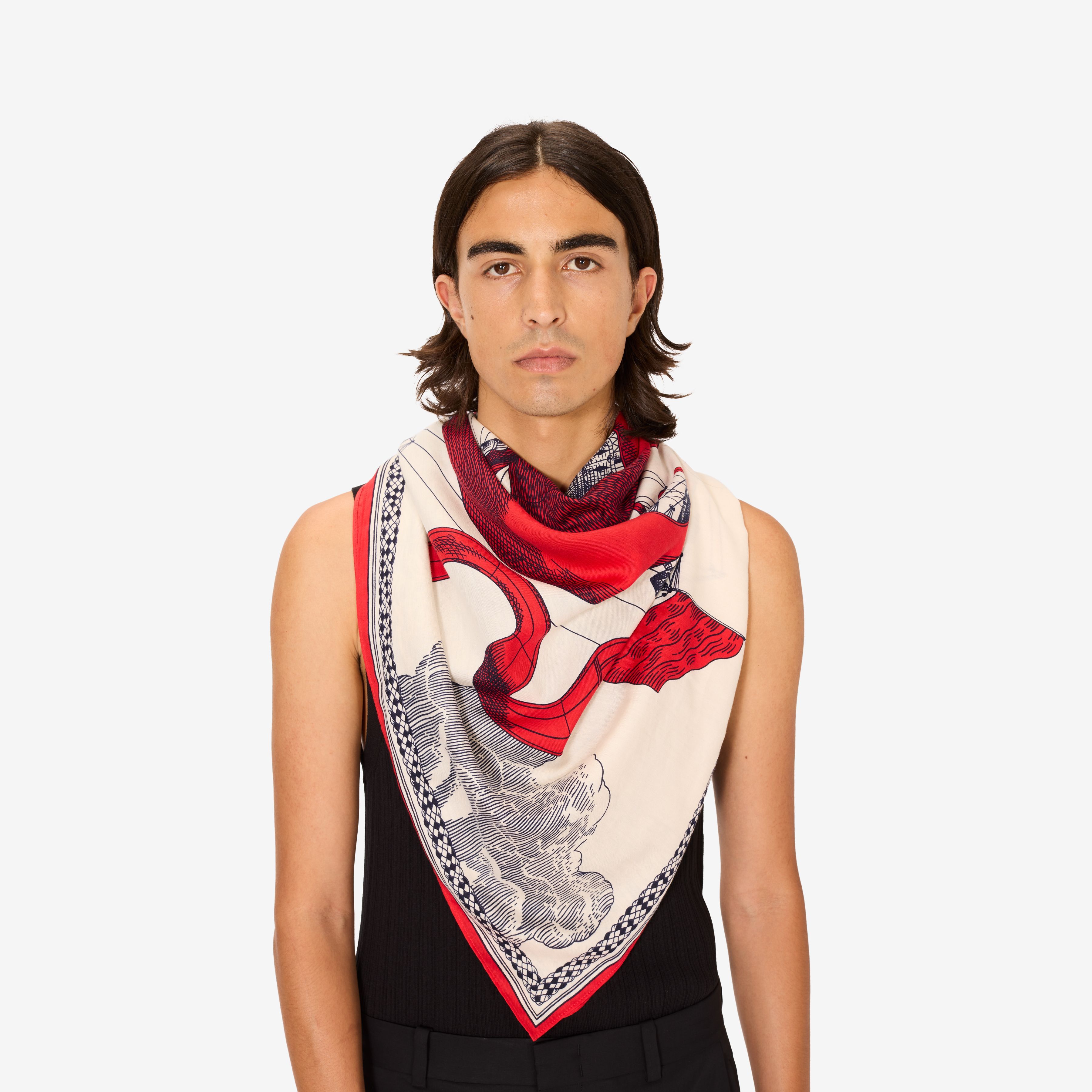 Carré 130 - Des Rives et Des Reves - Rouge