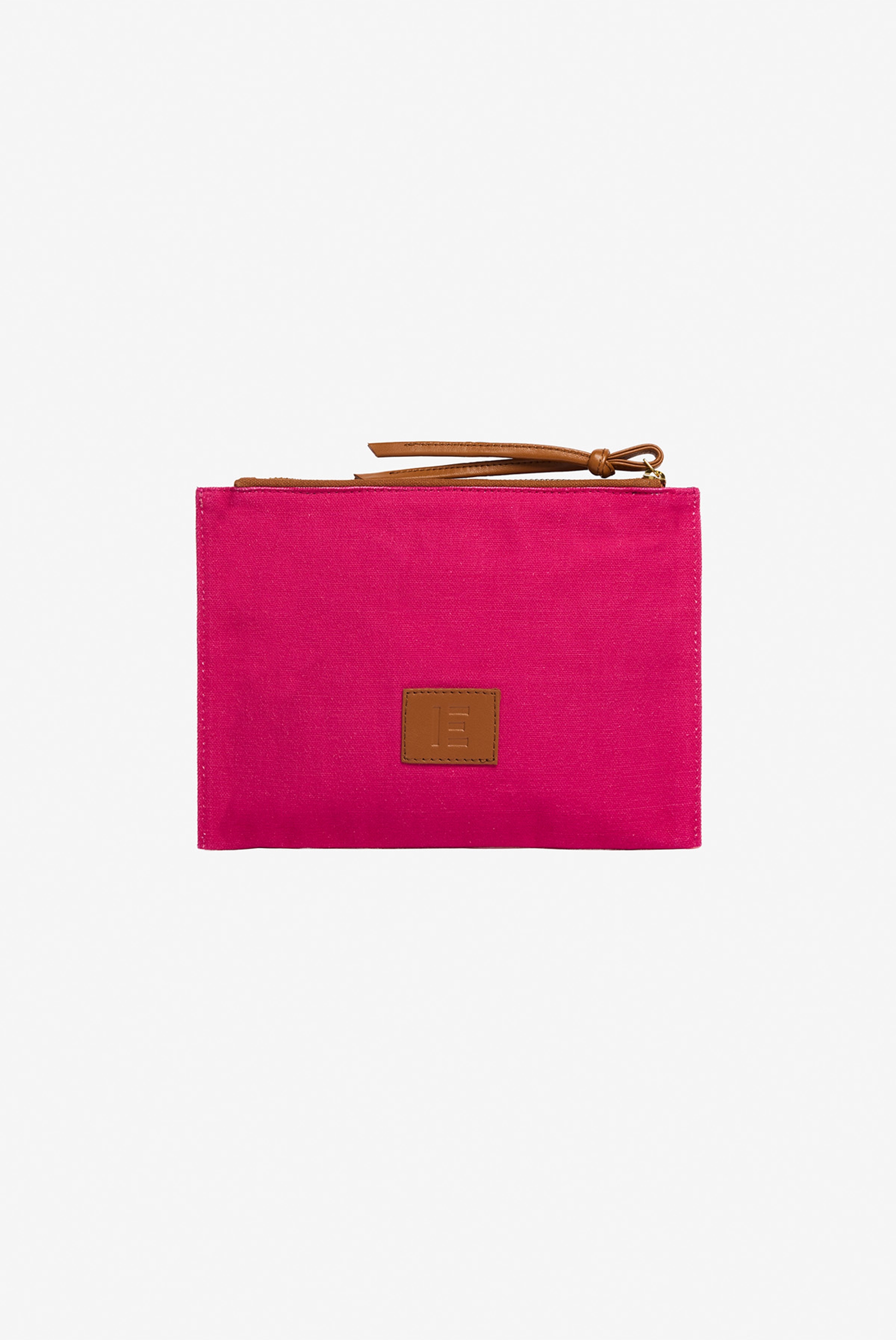 Pochette Brodée - Paris Premier - Rose