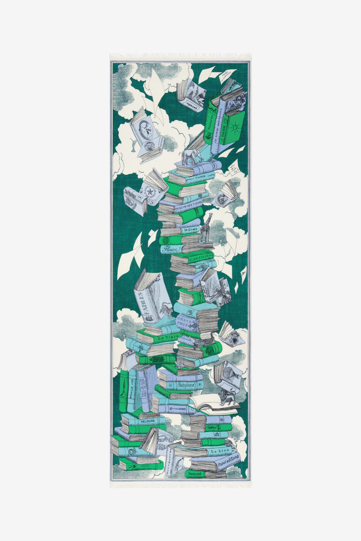 Écharpe 70 - Editions - Emeraude