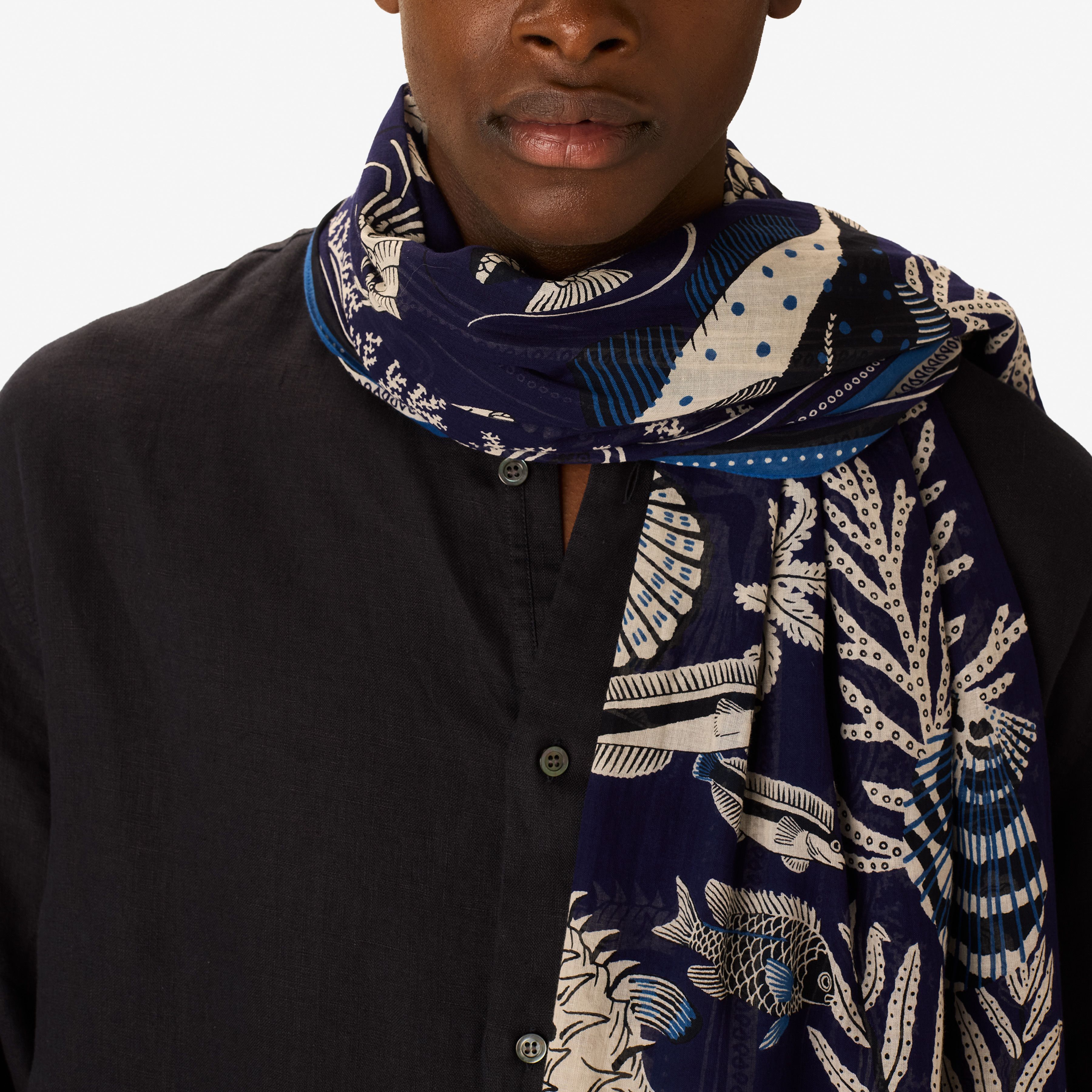 Scarf 100 - Neptune - Navy