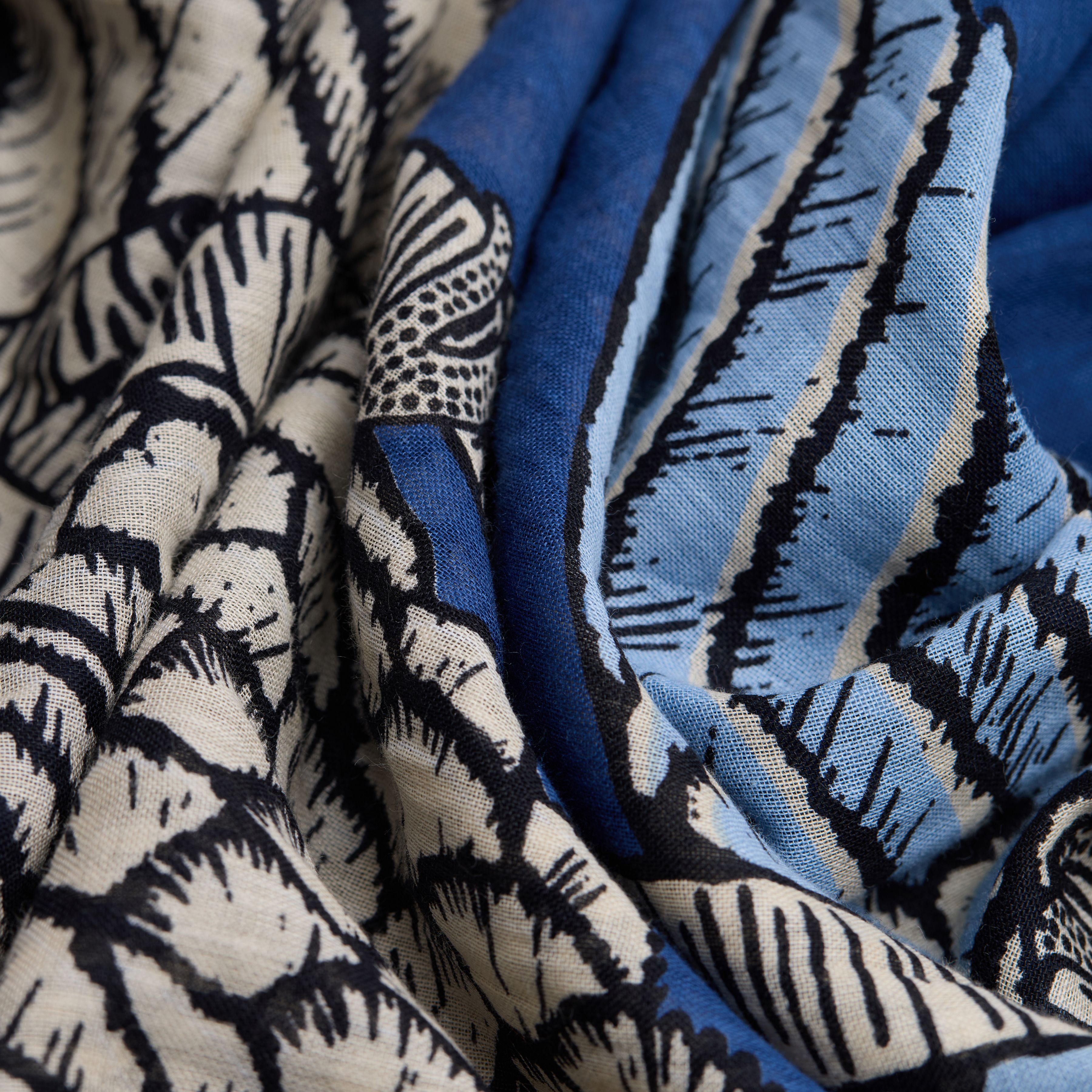 Écharpe 100 - Caracat - Bleu