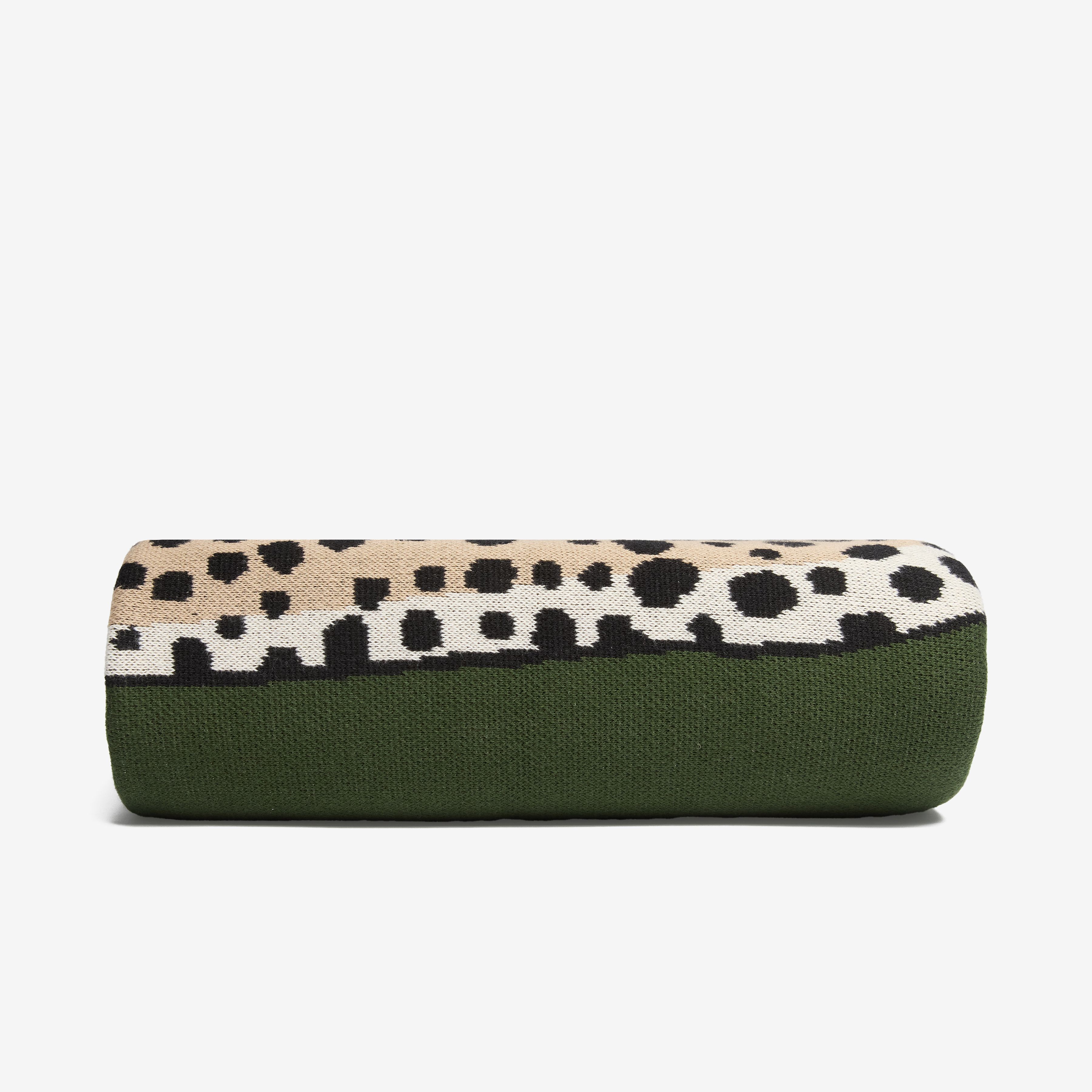 Plaid 130 - Leopard - kaki