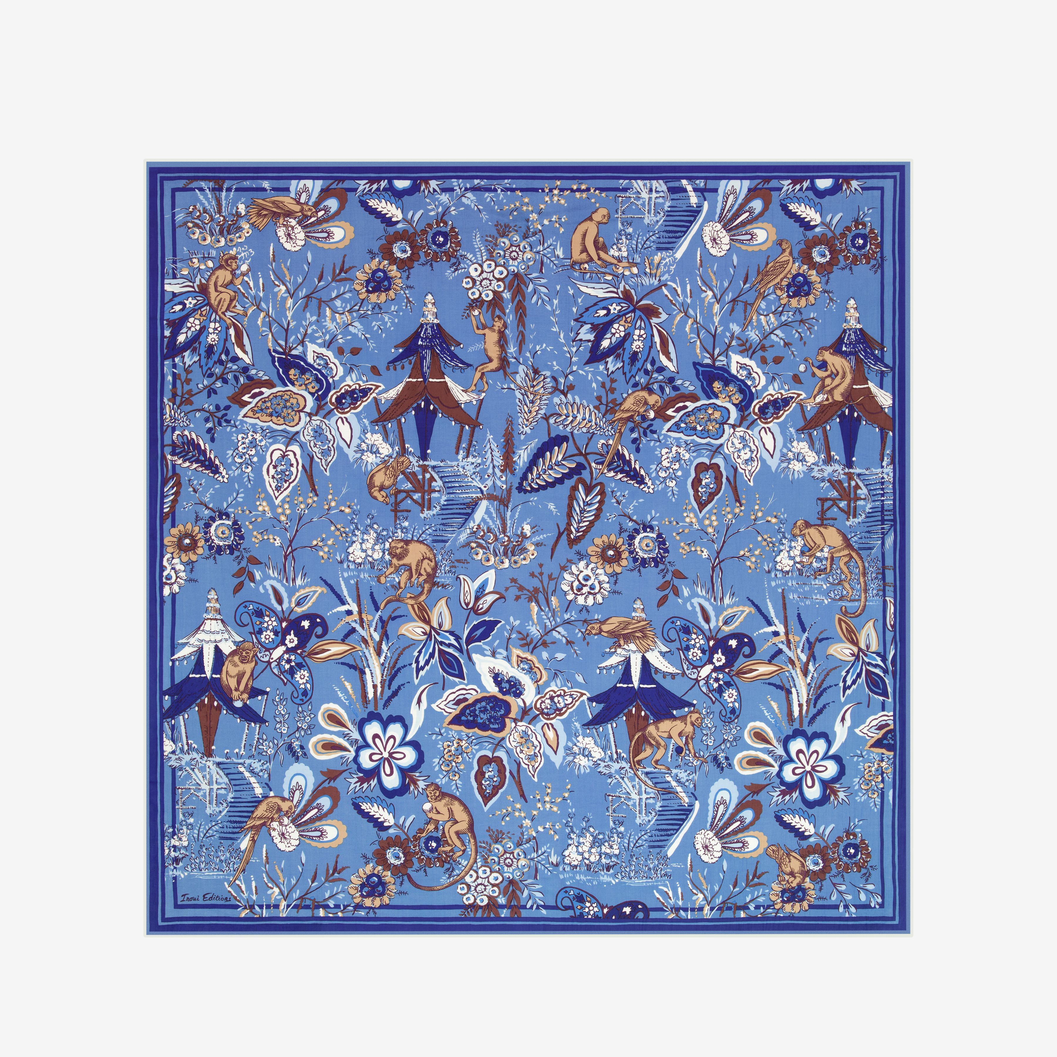 Square 130 - Pagode - Blue