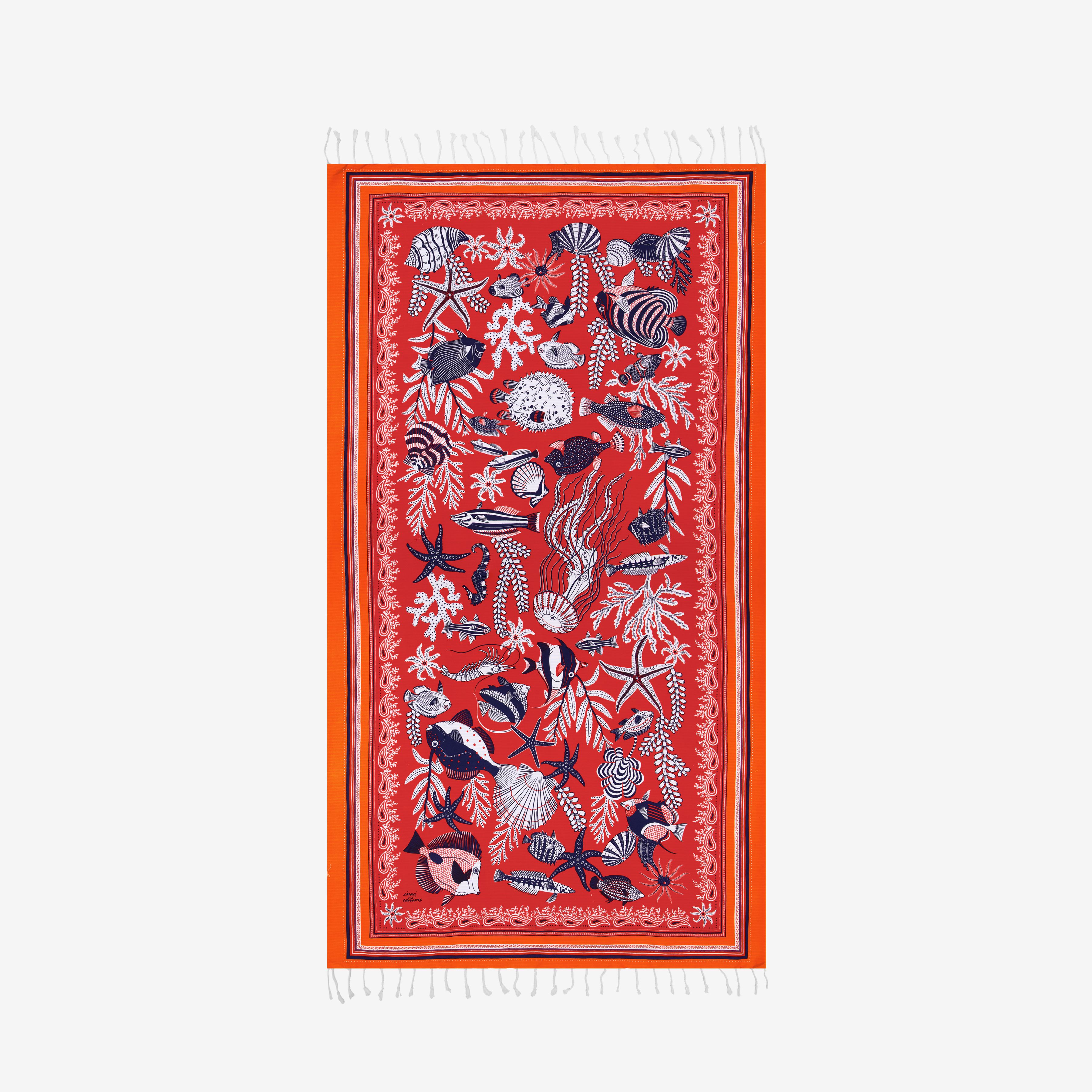 Fouta Towel 100 - Neptune - Orange