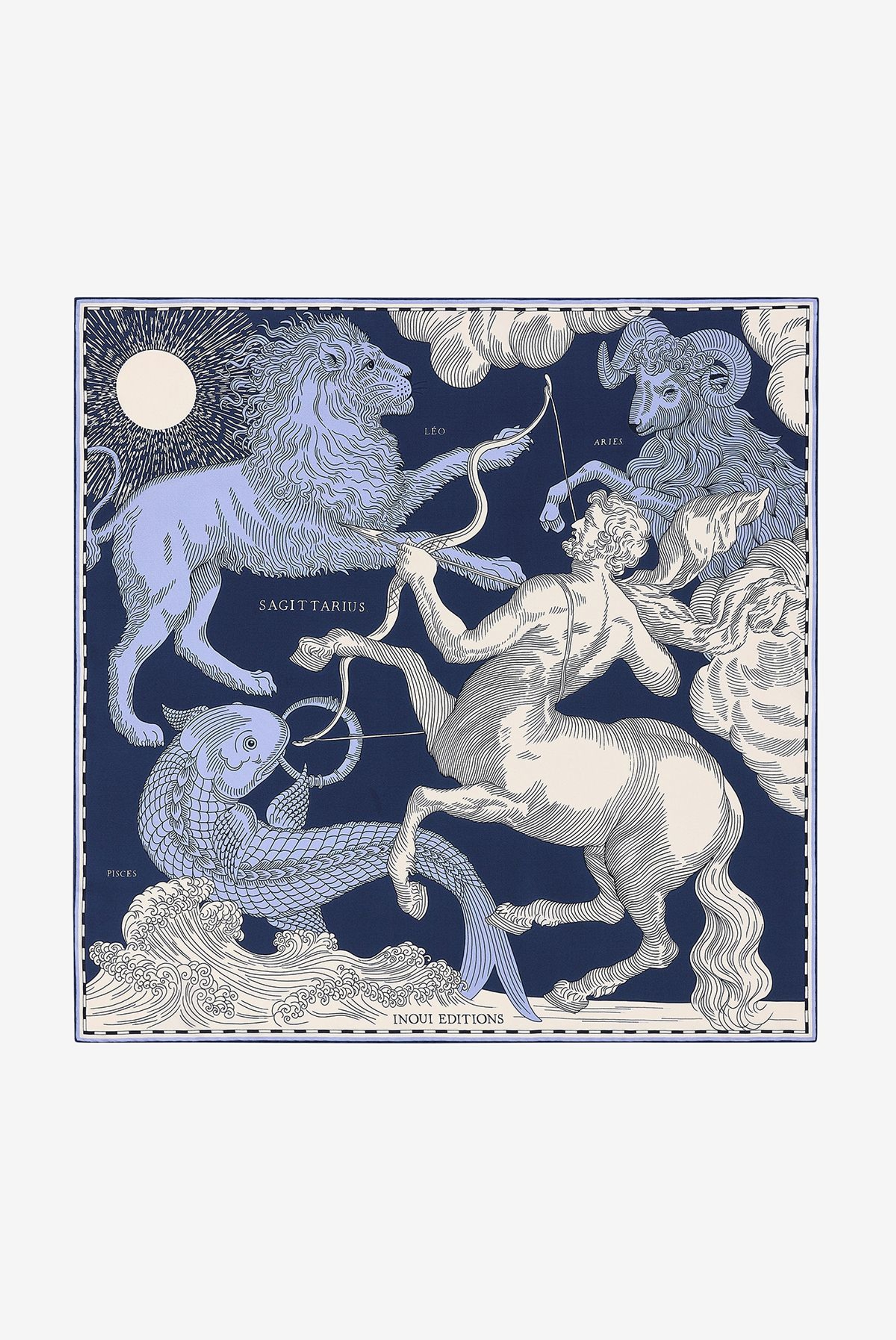 Square 65 - Astro Sagittarius - Blue